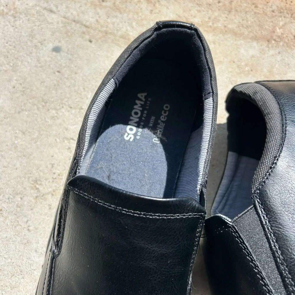 Sonoma Goods For Life Zollino Men's Slip-On Shoes Size 11 Med OrthoLite Eco - Picture 3 of 8
